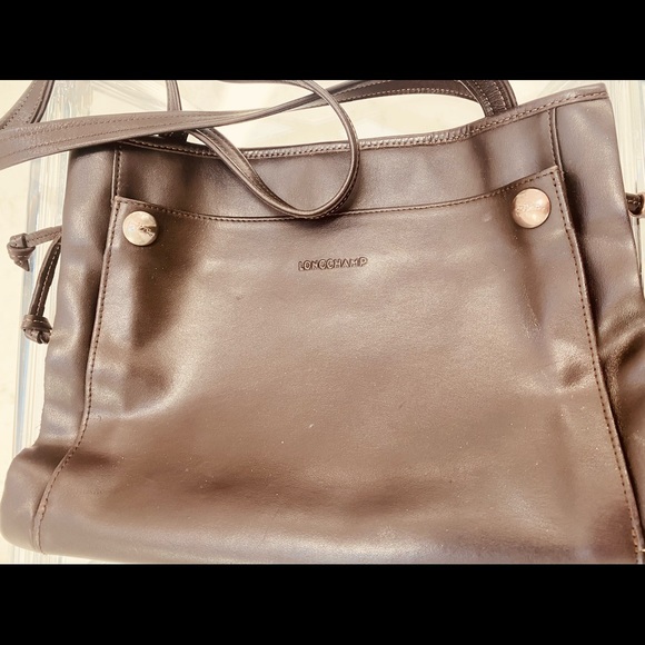 Leather Brown Long Champ - Picture 1 of 10
